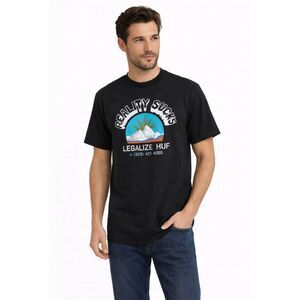 Huf Short Sleeve Graphic Tee Black S